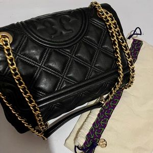 TORY BURCH SOFT FLEMING SHOULDER/CROSSBODY BAG